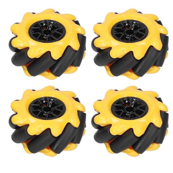 Mecanum Wheel OmniDirectional Smart Robot Auton osat Tarvikkeet Tee itse lelukomponentit 60mm (2 paria)