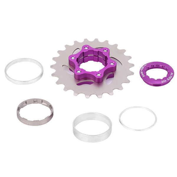 Steel Bike Single Speed ​​Cassette Freewheel Wheel Sykkeltilbehør for Bicycle22T