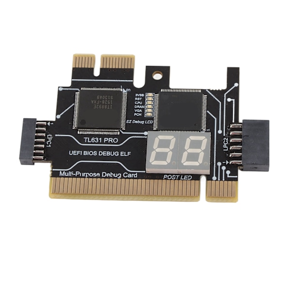 TL631 PRO Diagnosekort Desktop Laptop PCI E Fejlfinding COM DEBUG MAC LPC Test