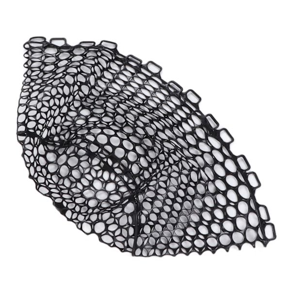 Fluefiskeri Erstatningsnet Dybdegående Fiskegummネット Fiske Landing Netpose Dele Sort Dybde 32cm