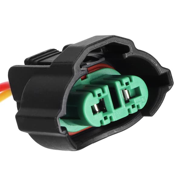 2 stk. bilmotorcykel hunadapter ledningsstik base lampeholder kabelstik til H8 H11
