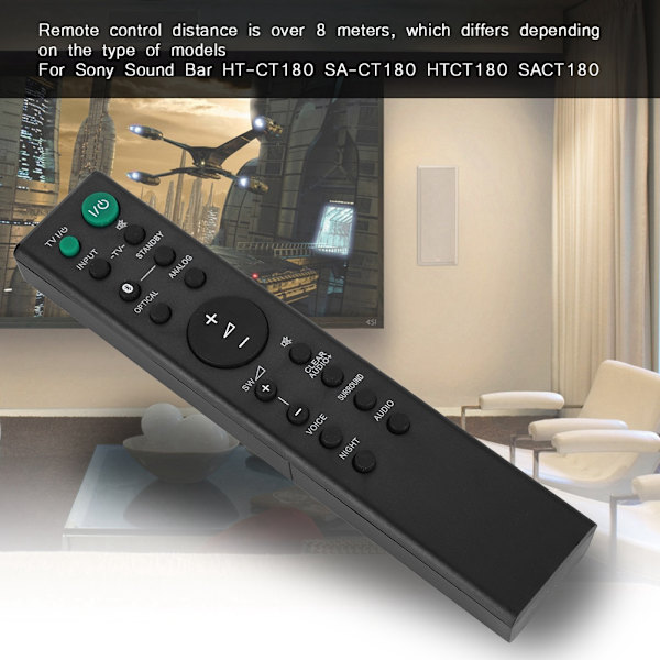 Fjärrkontroll för Sony RMT-AH100U Sound Bar HT-CT180/SA-CT180 AV-fjärrkontroll