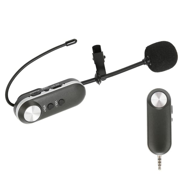 T‑3 Trådløs Lavalier Mikrofon UHF Professionel Reversmikrofon til Mødetale PA-system 100‑240VAU Stik