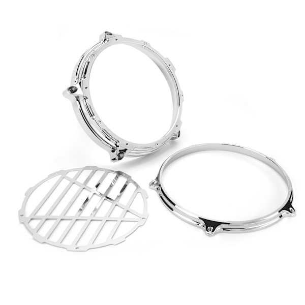 Headlight Ring Bezel CNC-alumiiniseosverkkovaruste, sopii R Nine T Scrambler -hopeapinnoitteeseen