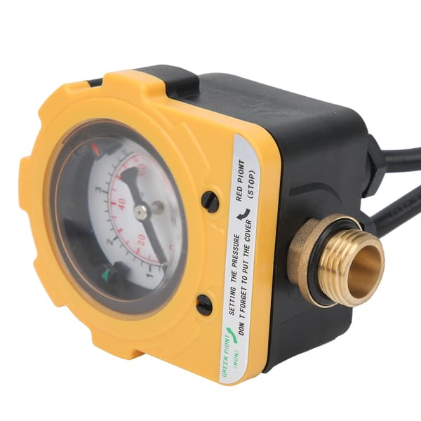 Vannpumpe Trykkregulator Automatisk Elektronisk Justerbar Bryter E06‑1500 30AEU Plugg AC220V