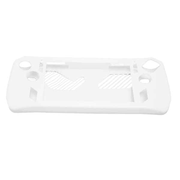 Spelkonsol Skyddsfodral Silikon Mjukt Skyddsfodral för Asus Rog Ally med Rocker Cap Vit
