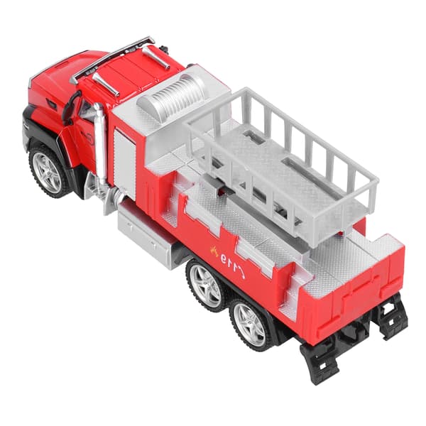 1:42 Leikkiauto Amerikkalainen Palokunta-auto Malli Simuloitu Seos Vetoauto Malli #2