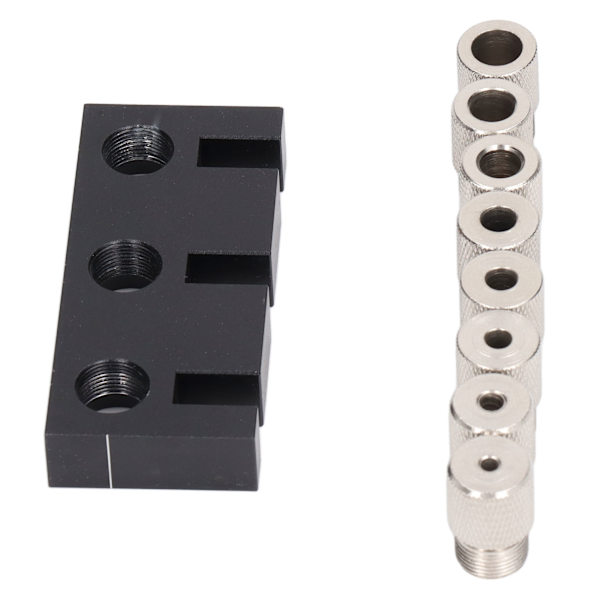 Hålstansningsjigg 3 i 1 Loggtapp Träbearbetning Hålöppnare DIY Verktyg 3 4 5 6 7 8 9 10mm