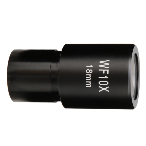 WF10X 18 mm biologiskt mikroskop vidvinkel okular optiska linser med skala