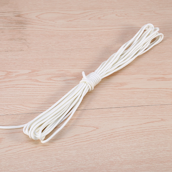 Utomhus Paracord Ultra Strong 9 Strand Paracord Fallskärm Fallskärmshoppning Rep Shine 550 Lumins 25FT