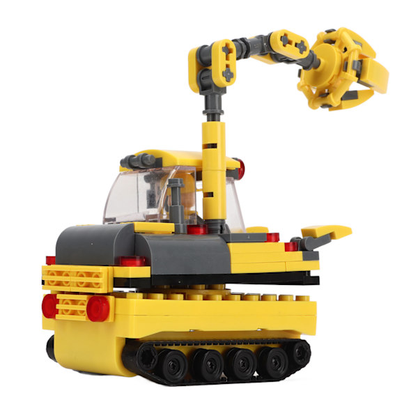 RC-bil, der følger den sorte linje, du tegner, DIY-byggeklodssamling, ingeniørbil, automatisk induktionsvejgenkendelsesbil