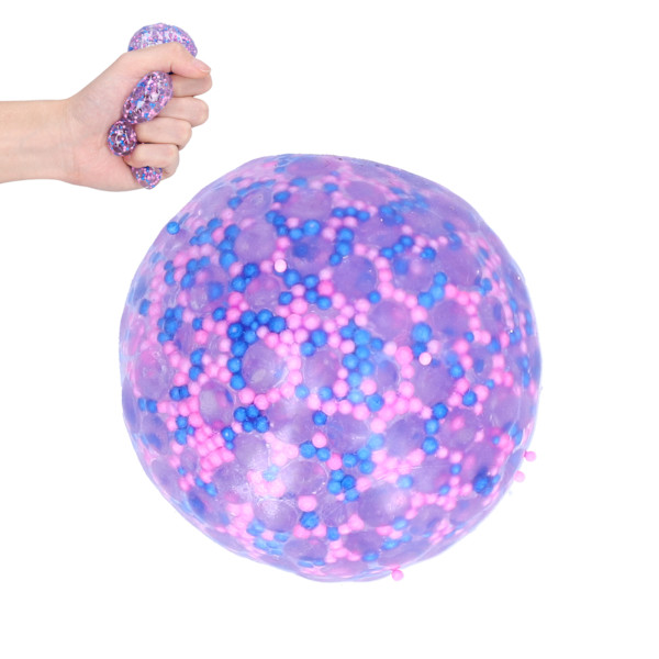 Stressboll för Avkoppling och Stressreducering - Decompressionboll för Barn över 3 År - Lila