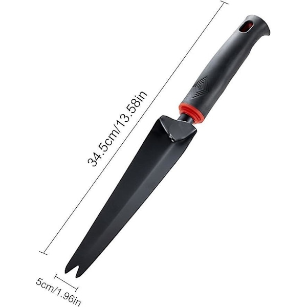 Hagespader, Rotspade, Plantespade og Gravespade, Komfortabelt grep, Robust, Hagehåndverktøy for Luking, Løsning av Jord, Graving av Sukkulenter