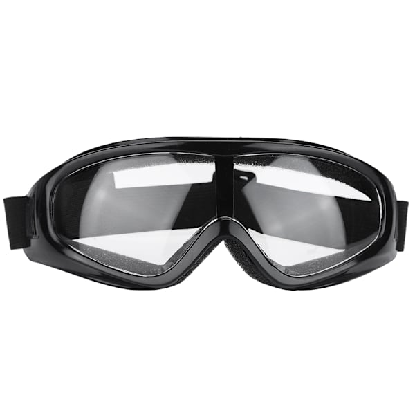 Skyddsglasögon mot stänk med genomskinlig lins
