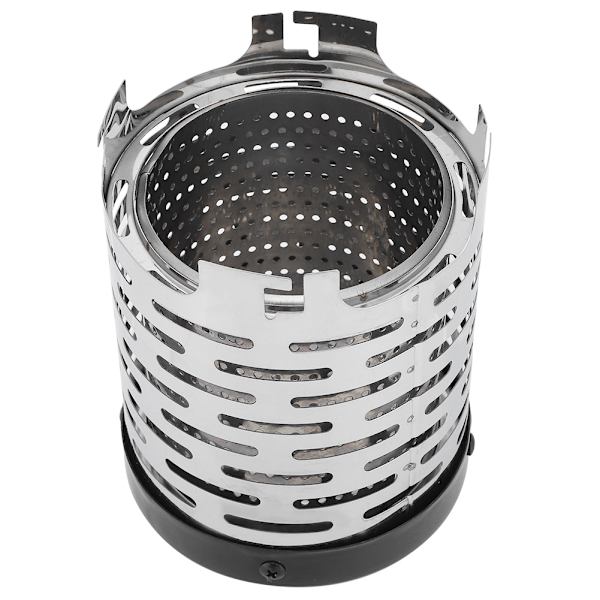 Mini komfur Opvarmning Cover Rustfrit Stål Bærbar Opvarmning Udendørs Varme Shield