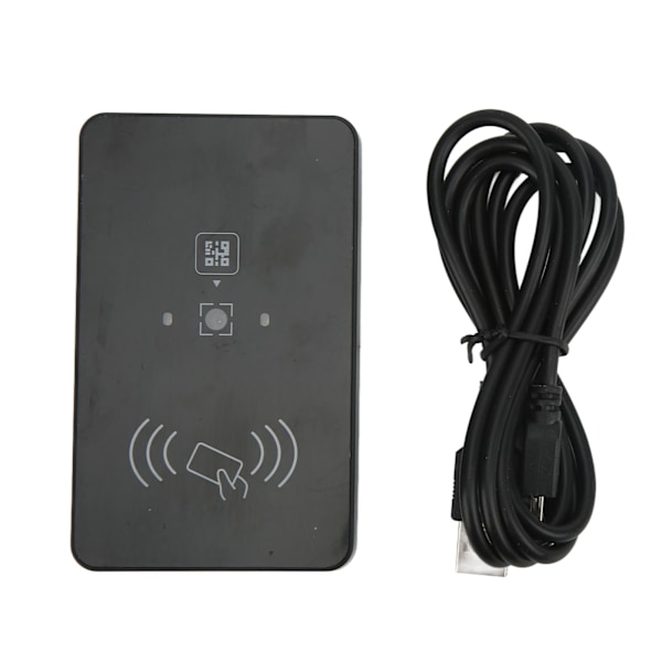 2 in 1 Viivakoodi QR-koodi RFID Access Control Reader Nopea skannausnopeus älykkään kodin toimistorakennukseen