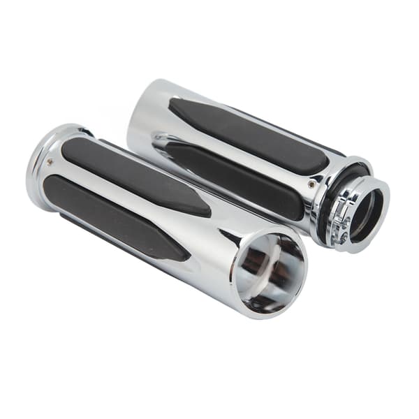 2 stk. 25 mm motorcykelgreb skridsikkert greb justering håndgreb til Touring 883 120 Custom Chrome