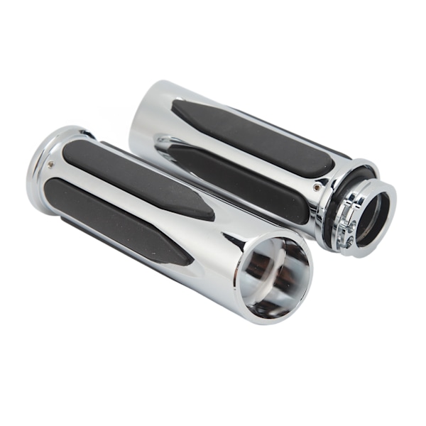 2 stk 25mm motorsykkelgrep Antiskid grepjustering håndgrep for Touring 883 120 Custom Chrome