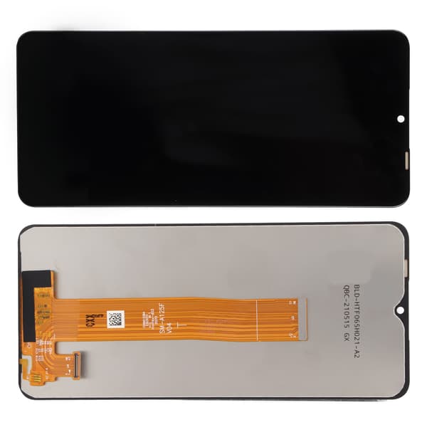 Skjermerstatning LCD-skjerm Berøringsdigitizer-enhet for Samsung Galaxy A125 Monolithic