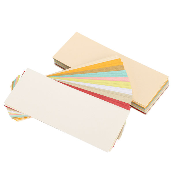 100 stk metallisk skimmerpapir, perfekt for håndverk, invitasjoner og scrapbooking