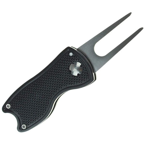 Bärbar Golf Divot Tool Golf Green Reparation Pitch Fork Ball Marker Träningsverktyg