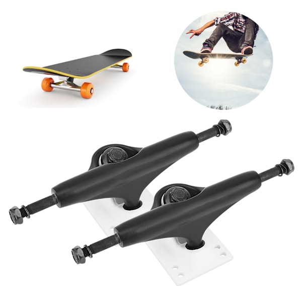 Konkurrencearenaer Brug 5in Dobbelt Vridning Skateboarding Skating Board Beslag Stativ Tilbehør