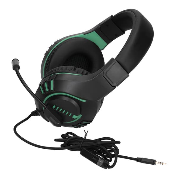 M205 Kablet Gaming Headset med Mikrofon 3,5 mm Jack Støjreducerende Gaming Headset til PS4 Grøn