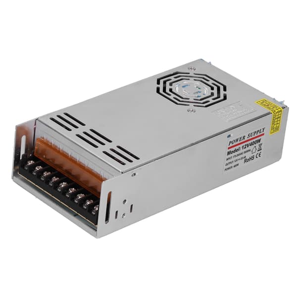 YY‑400‑12 Regulert strømforsyningsdriver AC 220V til DC 12V 400W 33.4A for sikkerhetssystem