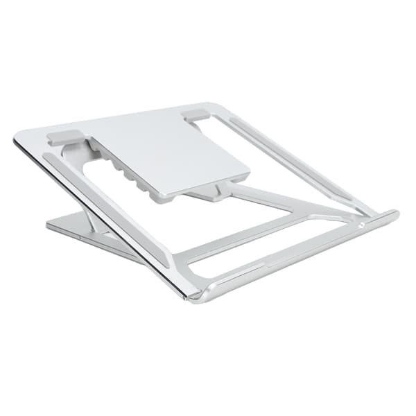 Bärbar datorställ hopfällbart bärbart silver aluminiumlegering C6 laptopfäste för 11-17 tums bärbara datorer