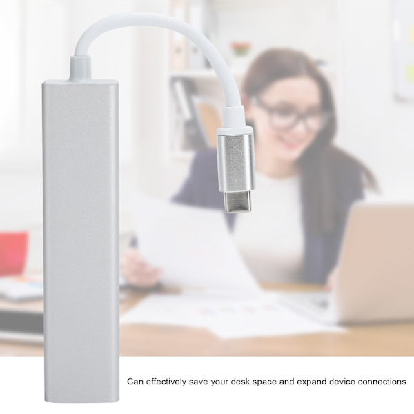 USB3.0-hubb med 5 portar och Gigabit Ethernet-adapter - utöka din dators anslutningsmöjligheter