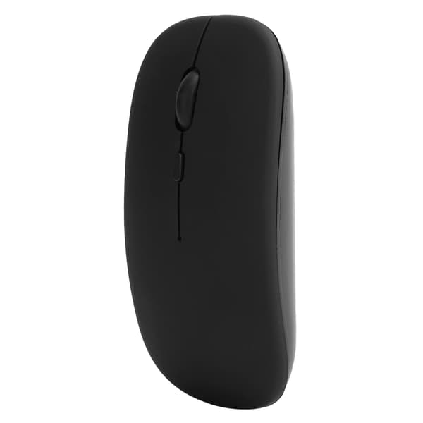 Mus Sort Trådløs Bluetooth 5.0 Lydløs Kontor til OS X/Mi/Samsung Laptop Tablets