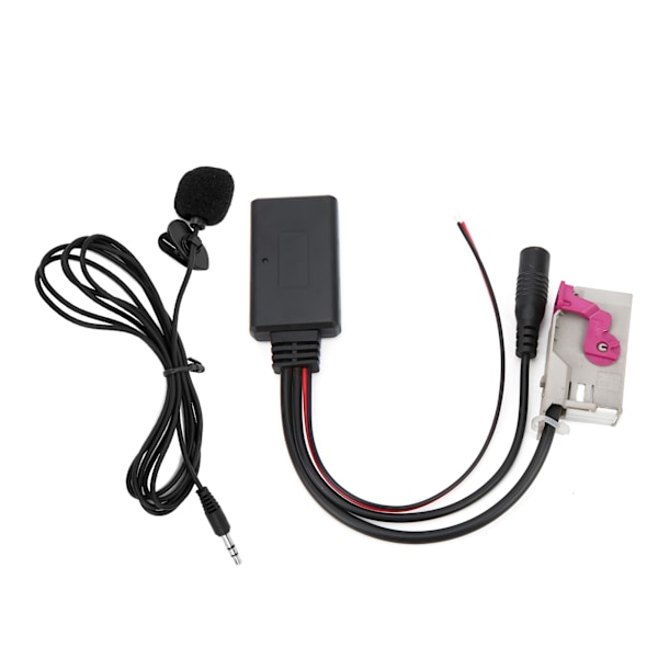 Bluetooth-modul för bil AUXIN-kabel Trådlös mikrofonadapter Ersättning för A3 A4 A6 A8 TT R8 RNSE 32Pin DC12V