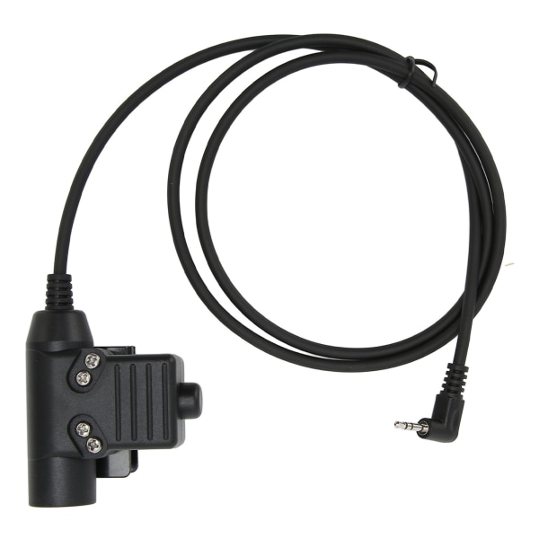 1-stift 2,5 mm Walkie Talkie Headset-kontakt U94 PTT-hörlursadapter för Motorola T5620 T6200 6200C TKLR