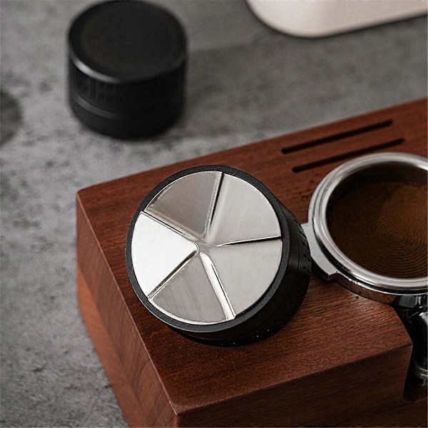 Kaffepress i rostfritt stål, italiensk kaffepress 51mm