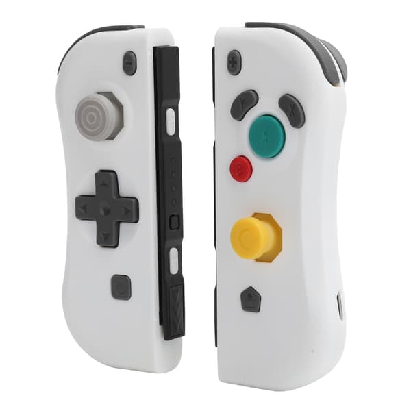 1 par venstre højre trådløs spilkonsol Gamepad spilcontrollere erstatning til SwitchWhite
