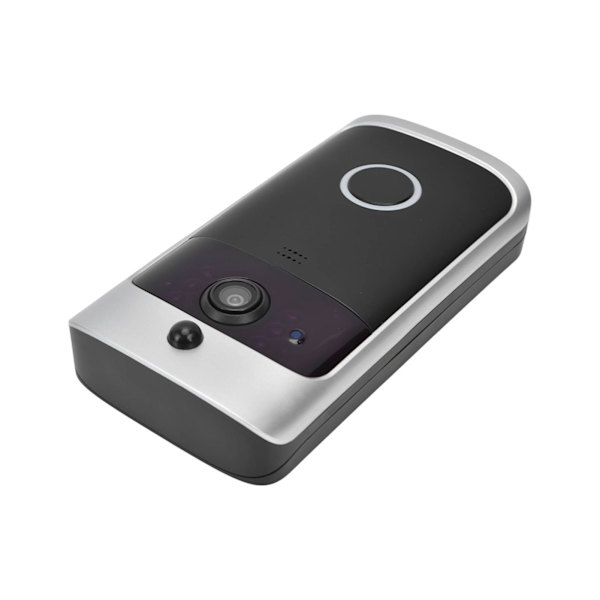 V5 Smart WIFI videodørklokke 2,4 GHz 720P nattsyn enkel installasjon Trådløs bevegelsesdeteksjon ringeklokke for hjemmet