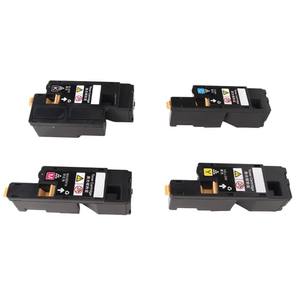 4-pack tonerkassettbytesats för Xerox Phaser 6000 6010 Workcentre 6015 skrivare