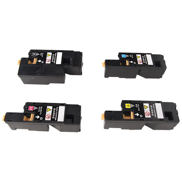 4 stk. tonerpatroner udskiftningssæt til Xerox Phaser 6000 6010 Workcentre 6015 printer