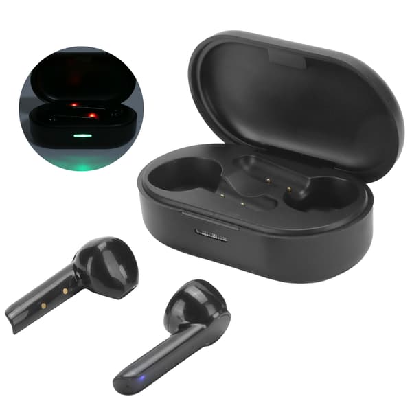 L32 Bluetooth-øretelefon Trådløse TWS In-Ear Hovedtelefon-ørepropper Touch Control Headset Sort