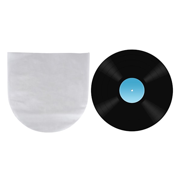 50 kpl 12 tuuman PE antistaattinen vinyylilevysuojapussi Lp LD anti-scratch kulumiselle