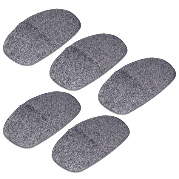 5 STK Dampmoppklut Ultrafine Mikrofiber Moppputer Erstatningstilbehør Passer til Leifheit CleanTenso
