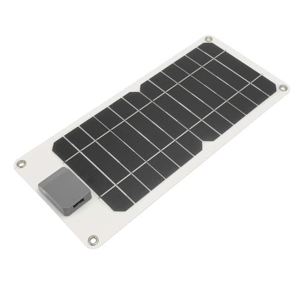 5V 6W USB solcellepanel lader IP67 utendørs vanntett mini monokrystallinsk silisium solcellepanel lader GKM320 145W hvit