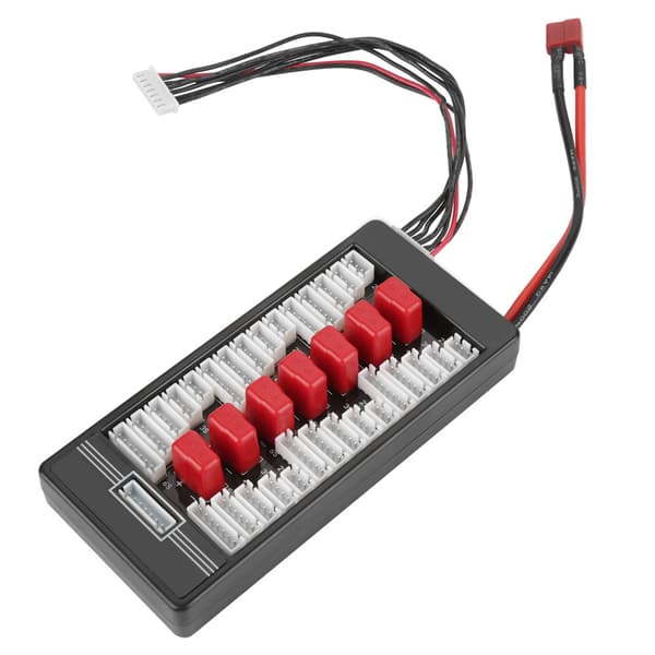 Parallell ladeplate Balanselader Ladeadapter for LiPo LiFe Li-ion-batterier