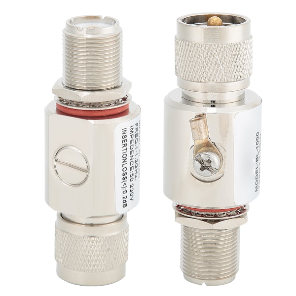 BL-1000 1-1.2GHz PL259 naaras - S0239-aansluiting bliksemafleider 50 Ohm 230V 200W