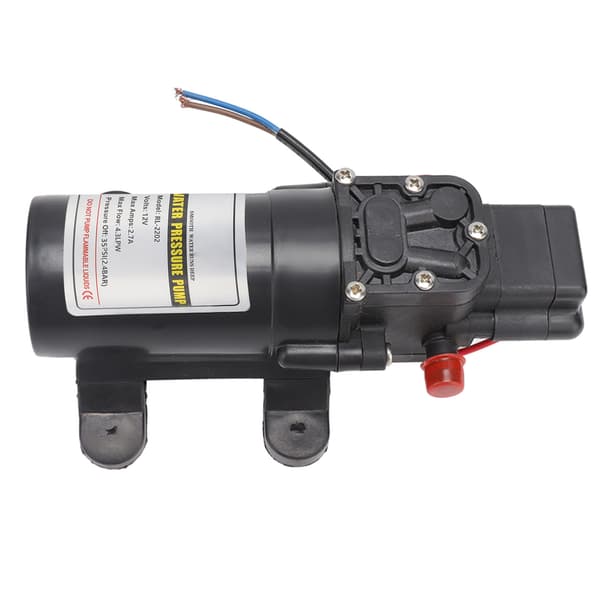 Vattentrycksmembranpump självsugande membranpump högtrycksvattenpump för utomhusbruk RL 2202 12V