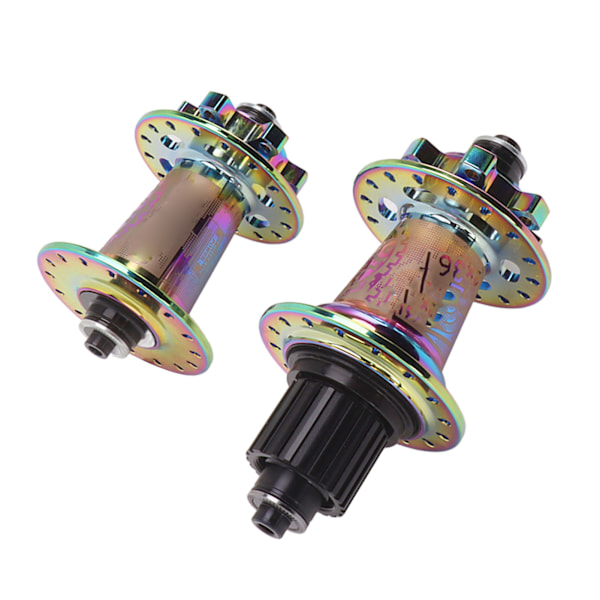Cykelnav 6 klo 6 lejer 32H 72 klik 8 til 13 hastighed aluminiumlegering mountainbike navleje farverig
