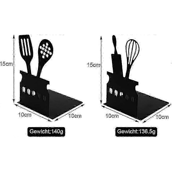 Bogstøtter, 2 stk. Metal Bogstopper Bogopbevaring Skrivebord Bogreol Skrivebord Bogstøtter Blok Bogholder Sort