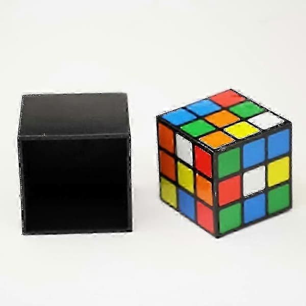 25-26 Magician's Gimmick: Instant Restore Triple Cube Magic Trick Set