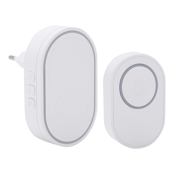 Smart Wireless Doorbell AntiDimantle 433MHz 220V EU-pistoke huviloihin varastoihin kouluihin tehtaisiin