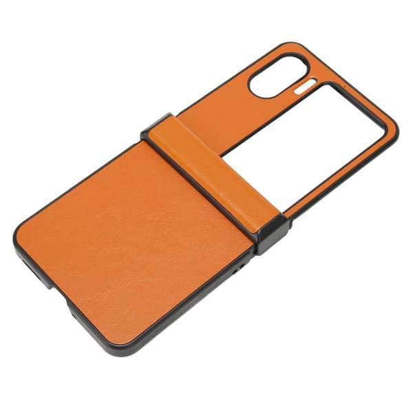 Telefon Läder Skyddsfodral Randig Vikbart Skydd Förhindra Fall för Oppo Find N2 Flip